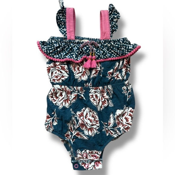 Matilda Jane Summer 2019 Sand and Sun Romper size 6-12 months - Picture 2 of 7